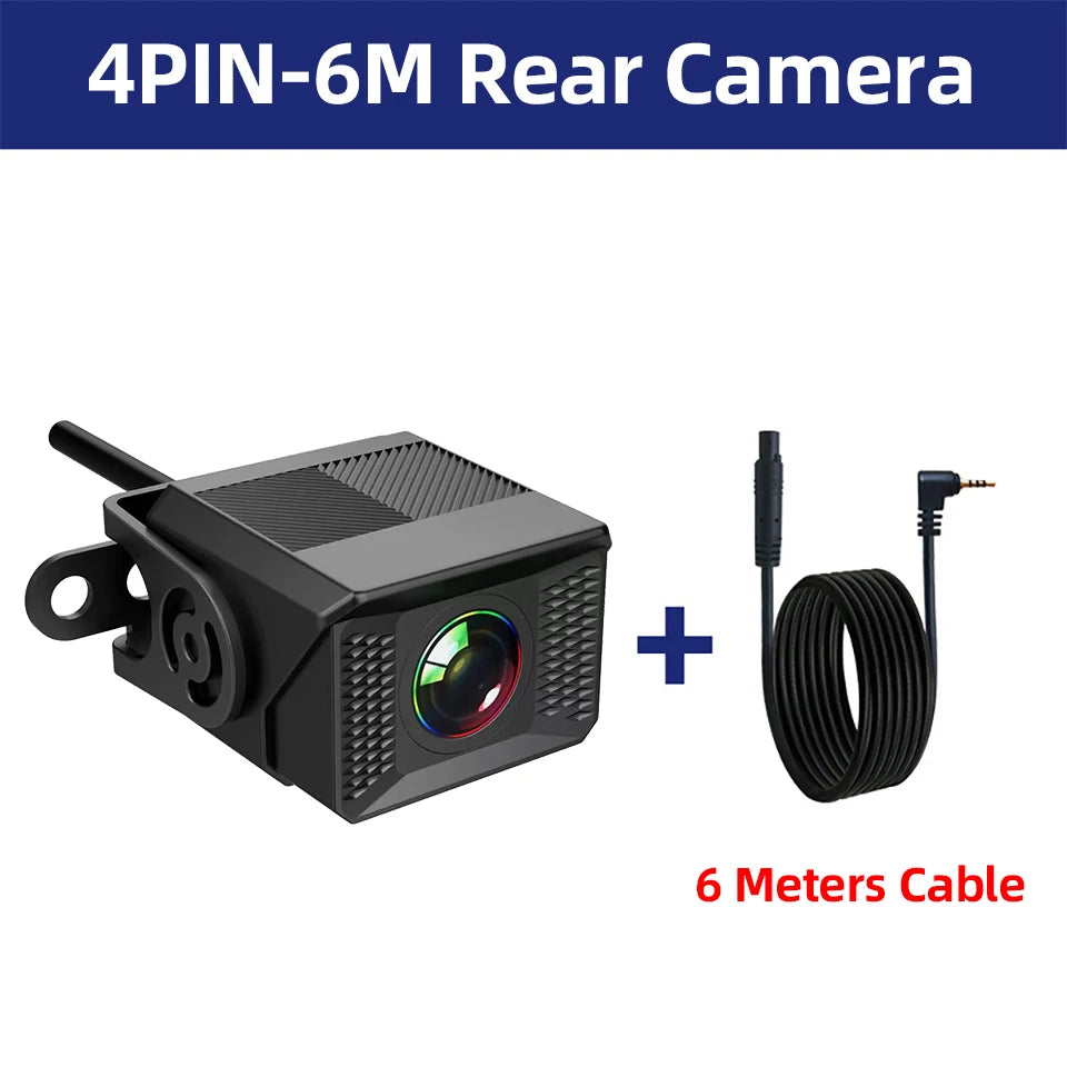 E-ACE 6M 10M 15M Rearview Camera - 140 Degree Night Vision 6M Cable-I25