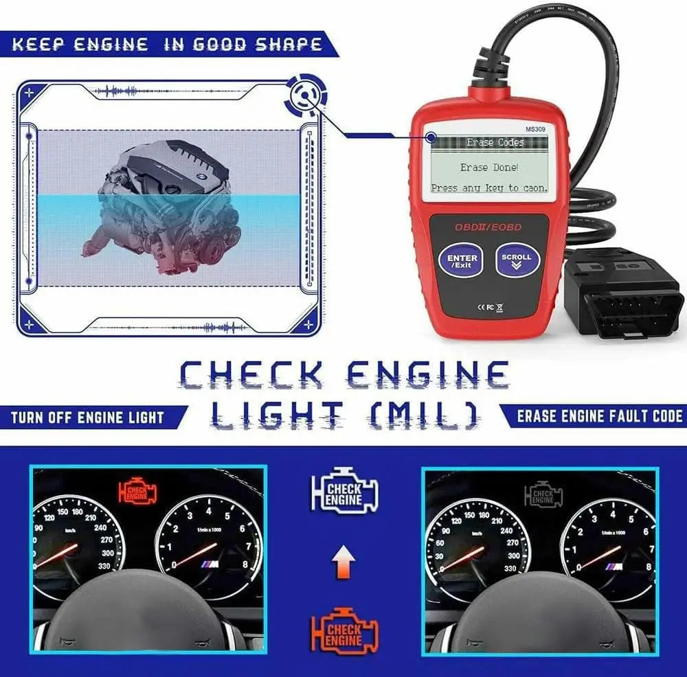 Professional OBD2 Scanner &amp; Car Diagnostic Tool - CTobd
