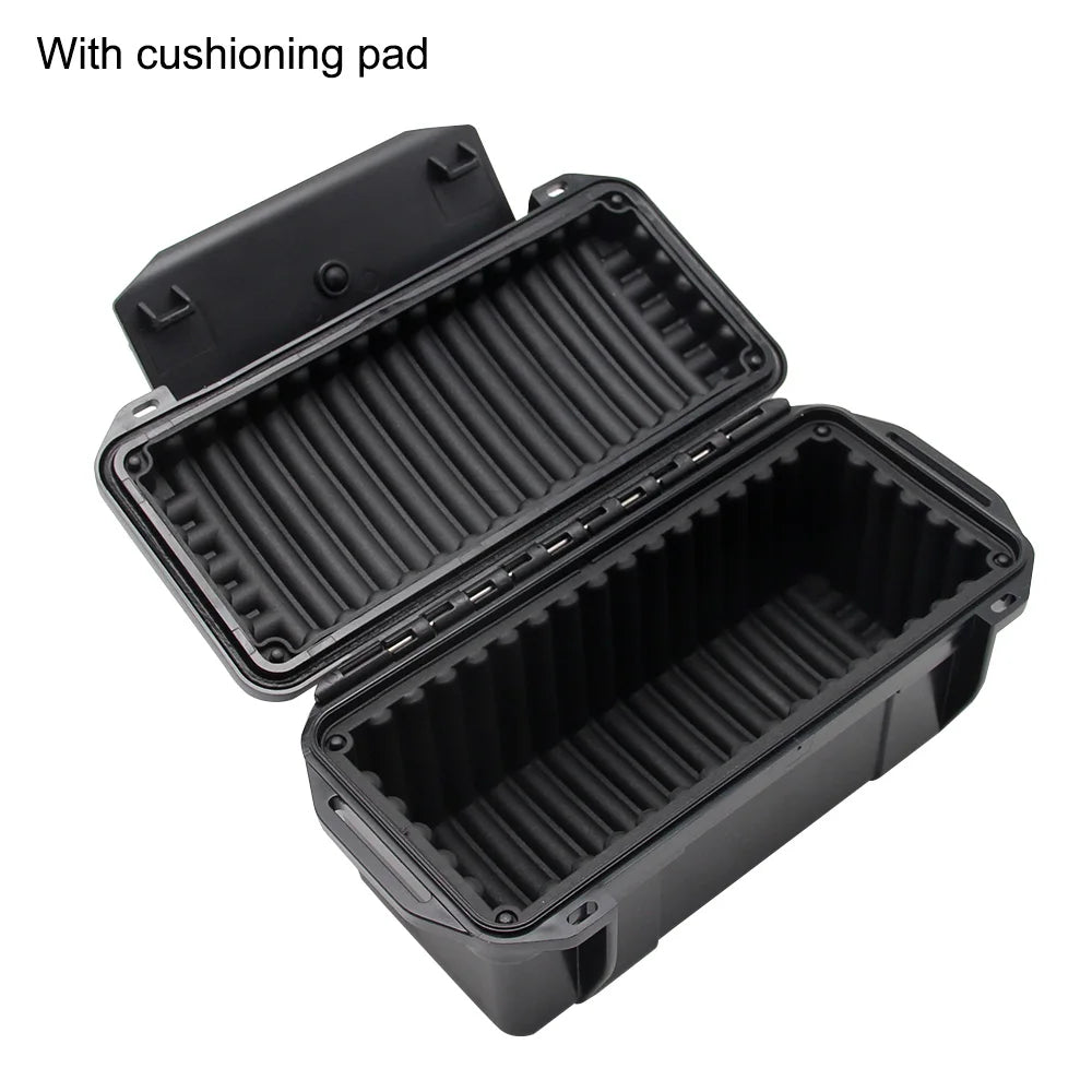 ABS Ammo Box &ndash; Waterproof And Shockproof For Outdoor Use Black with pad