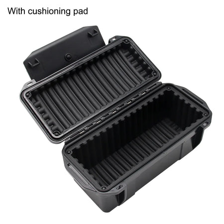 ABS Ammo Box &ndash; Waterproof And Shockproof For Outdoor Use Black with pad