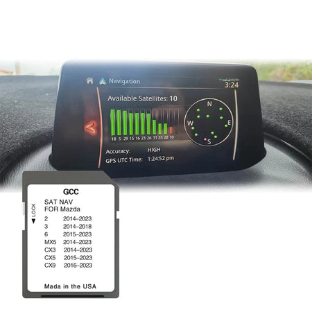 NAVINESA CX5 2015-2023 Sat Nav SD Card &ndash; Qatar Map Update