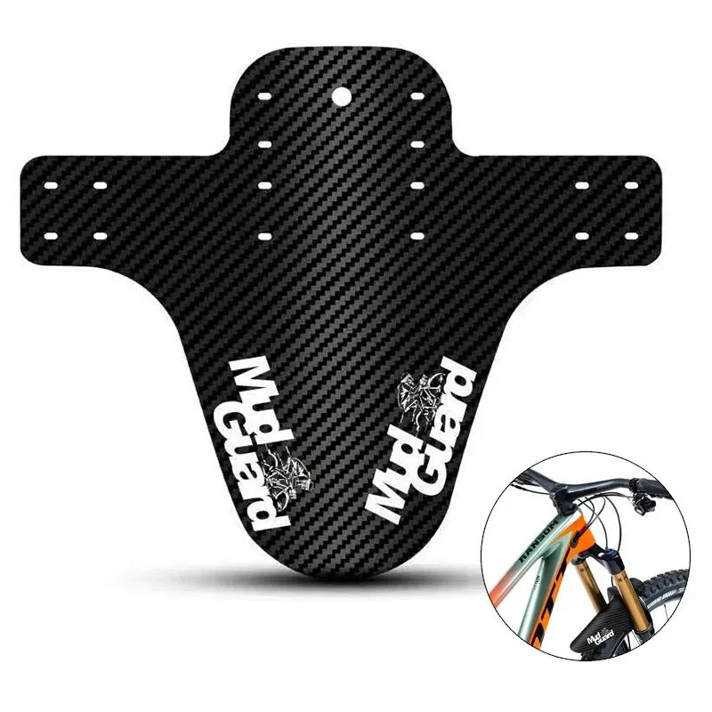 Carbon Fiber Bicycle Fenders for MTB and Road Bikes, Front Rear Mud Guards