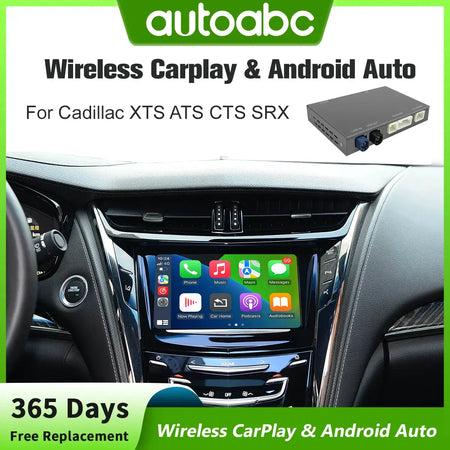 Wireless CarPlay Android Auto for Cadillac XTS ATS CTS SRX 8" HMI 2.0 2.5 2013-2019 With Bluetooth AirPlay Multimedia Navigation by InterCyprus Trading Ltd