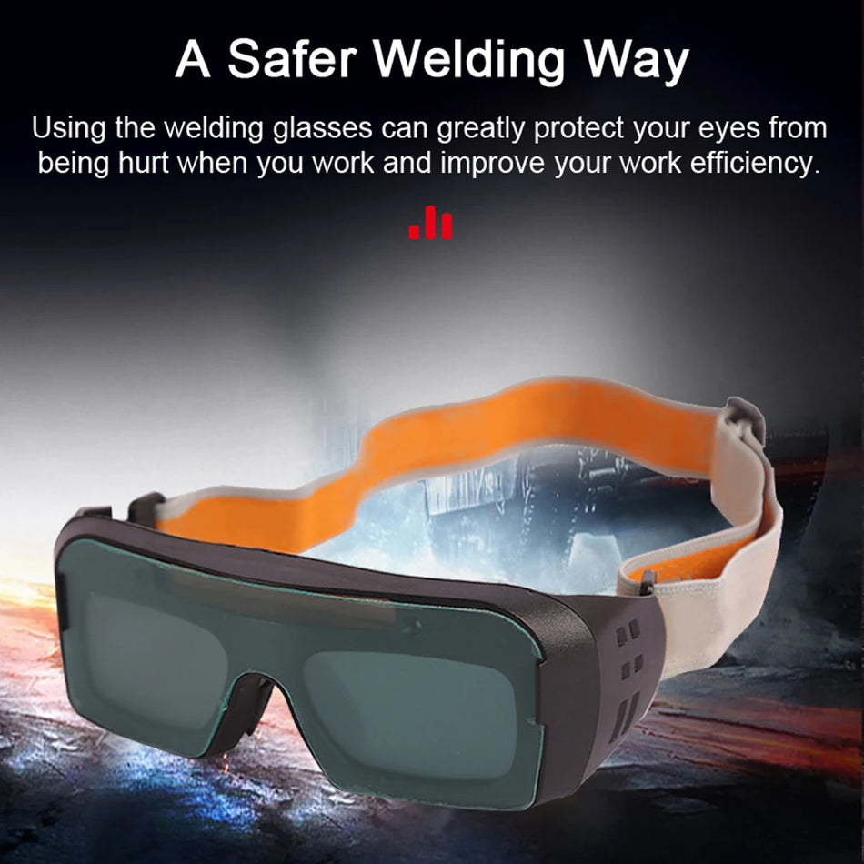 Auto Darkening Solar Powered Welding Glasses For Safety