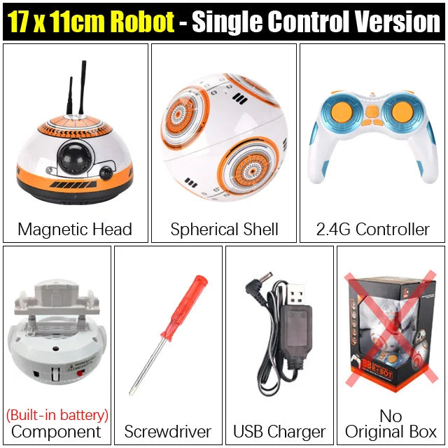 RC Robot with Gesture Control &amp; Sound Effects - Remote Controlled Toy No original box 2