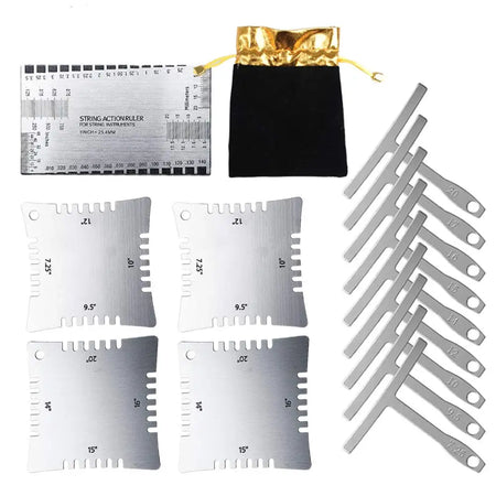 Miwayer Guitar Luthier Measuring Tool Kit &ndash; All-In-One Kit