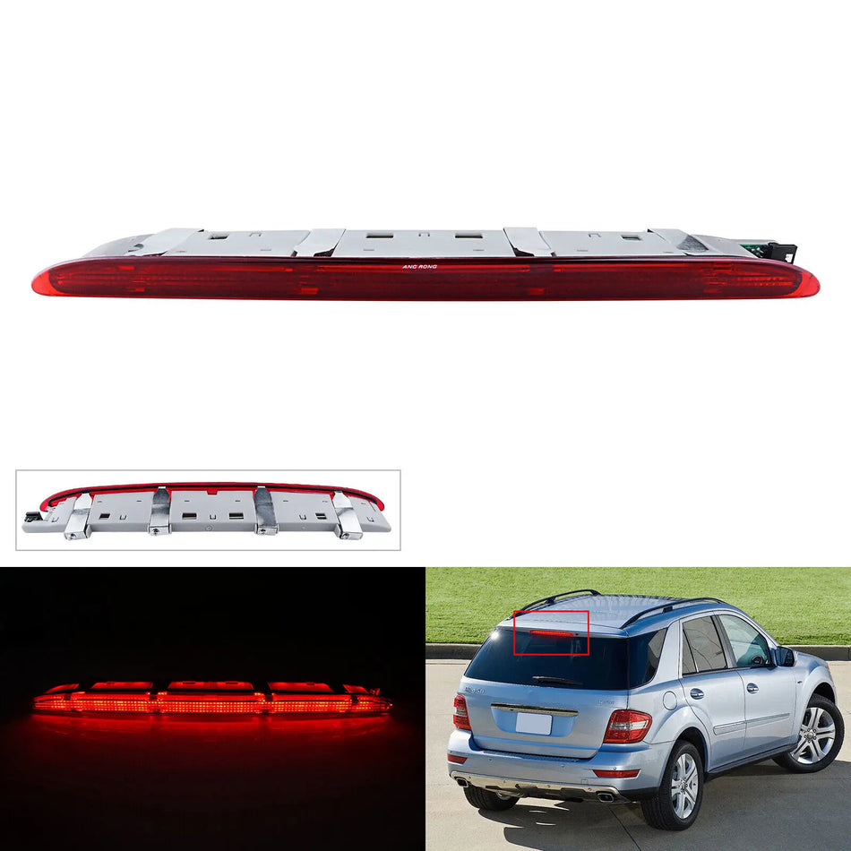 Mercedes Klasa M W164 LED Trzecie Światło Stop, Wysokomontowane Czerwone OE A1648201056
