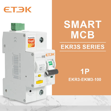 ETEK Smart Miniature Circuit Breaker with Metering - EKR3S
