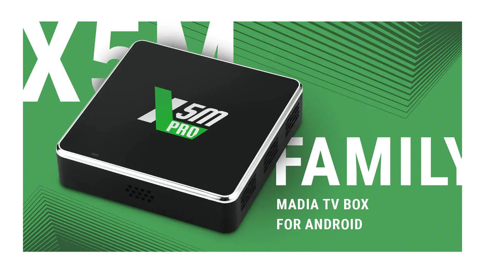 Amlogic S905X5M Android 14 Smart TV Box With 4GB RAM And 32GB Storage by InterCyprus Trading Ltd