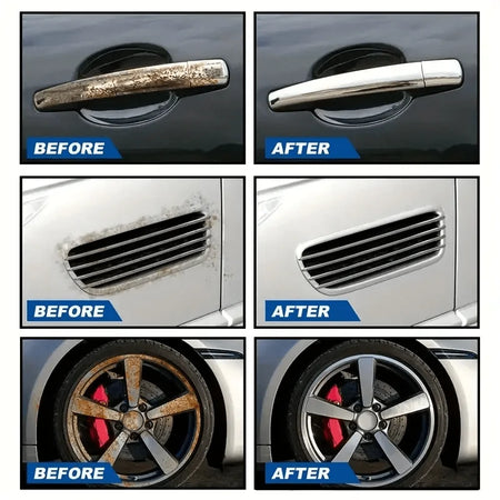 Universal Rust Remover Spray for Wheels &amp; Metal - Strong &amp; Reliable | KJM