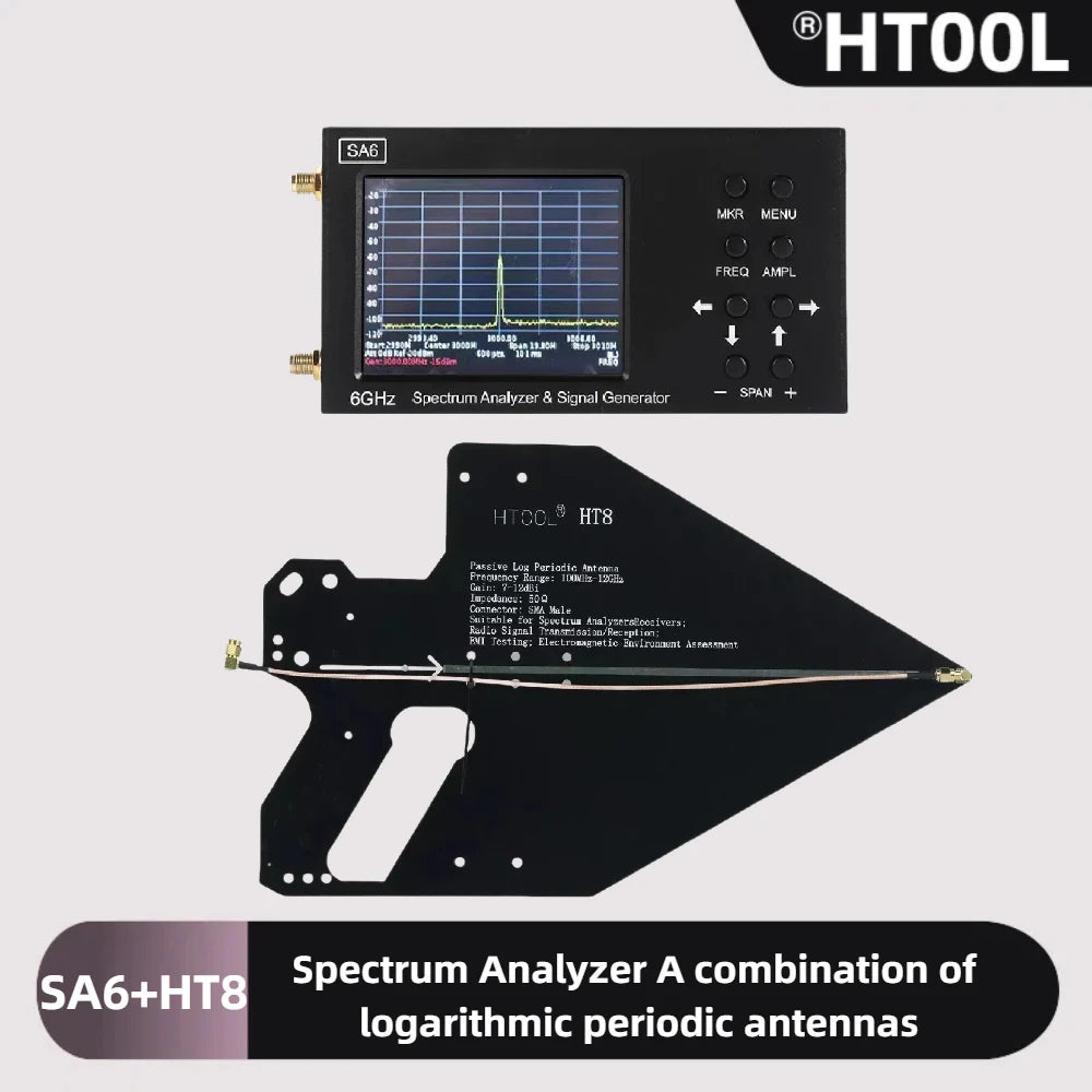 SA6 Spectrum Analyzer &ndash; Wide 35-6200 MHz Range For EMC 1620