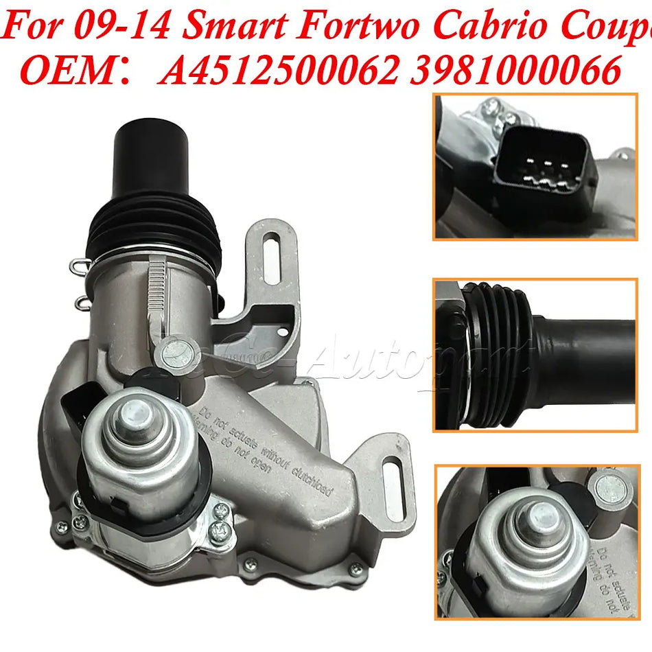 Clutch Slave Cylinder Actuator for Smart Fortwo 09-14, P/N A4512500062