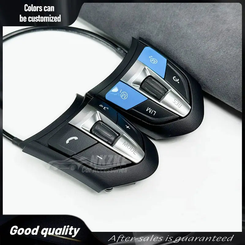 Steering wheel button, suitable for BMW F10 F20 F30 E70 E90 F32, 3 Series, 5 Series universal models, color modification by InterCyprus Trading Ltd