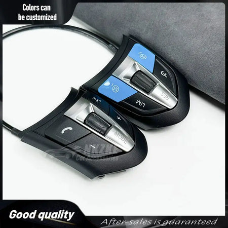 Steering wheel button, suitable for BMW F10 F20 F30 E70 E90 F32, 3 Series, 5 Series universal models, color modification by InterCyprus Trading Ltd