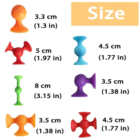 TTS00072 Soft Silicone Sucker &ndash; Decompression Dart Toy