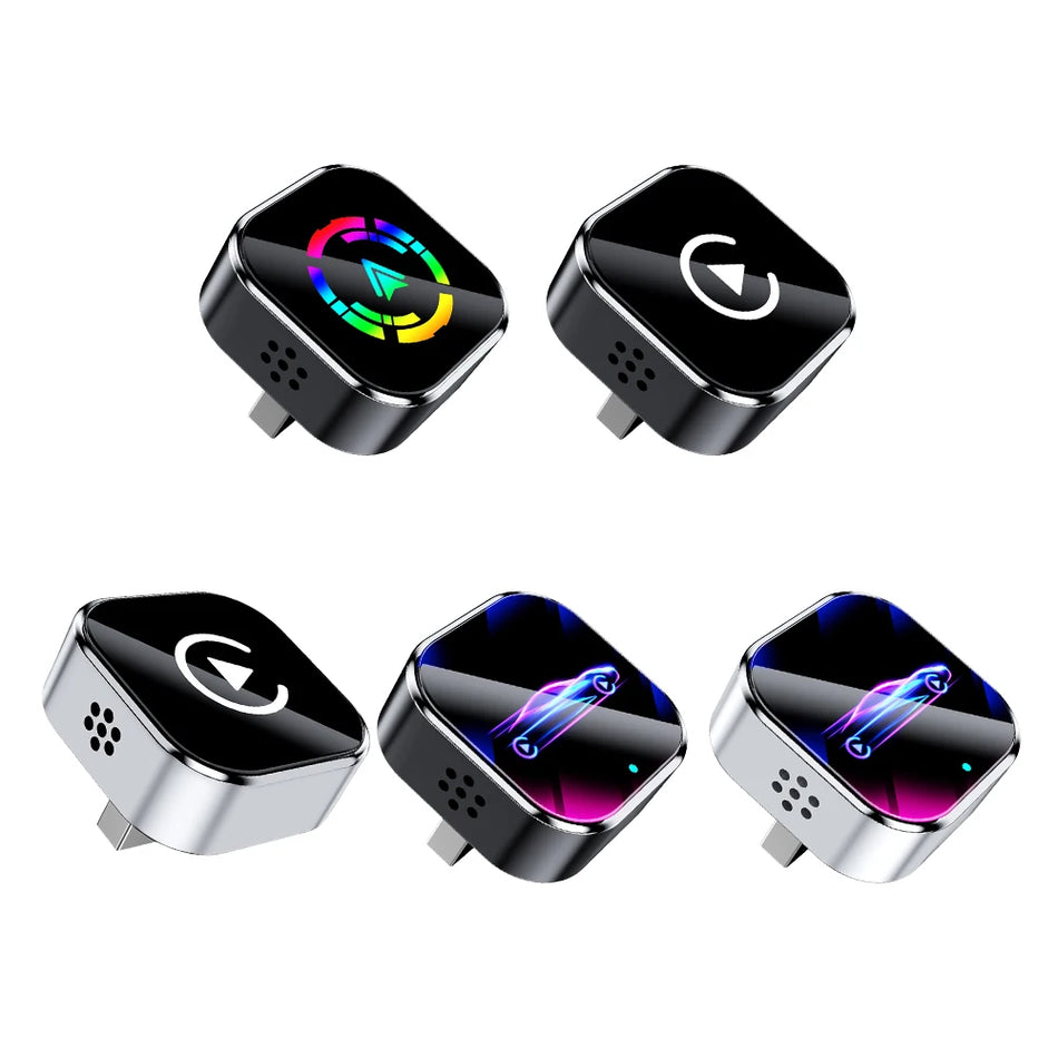 Bezdrôtový CarPlay Android Auto AI Box 2 v 1 Dongle