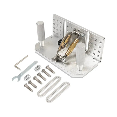 Belt Grinder Knife Jig,Belt Knife Sharpener Jig with Dual Press Plates for Belt Sander Machine Knife Making Angle Grind Guide by InterCyprus Trading Ltd