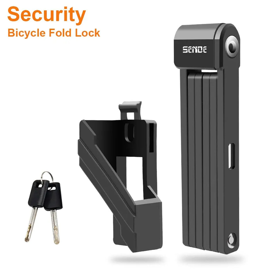 Ποδήλατο Πτυσσόμενο Κλειδί, Αντι-Κλοπής Αλυσίδα Καλώδιο, 80cm Ατσάλινο Κλειδί