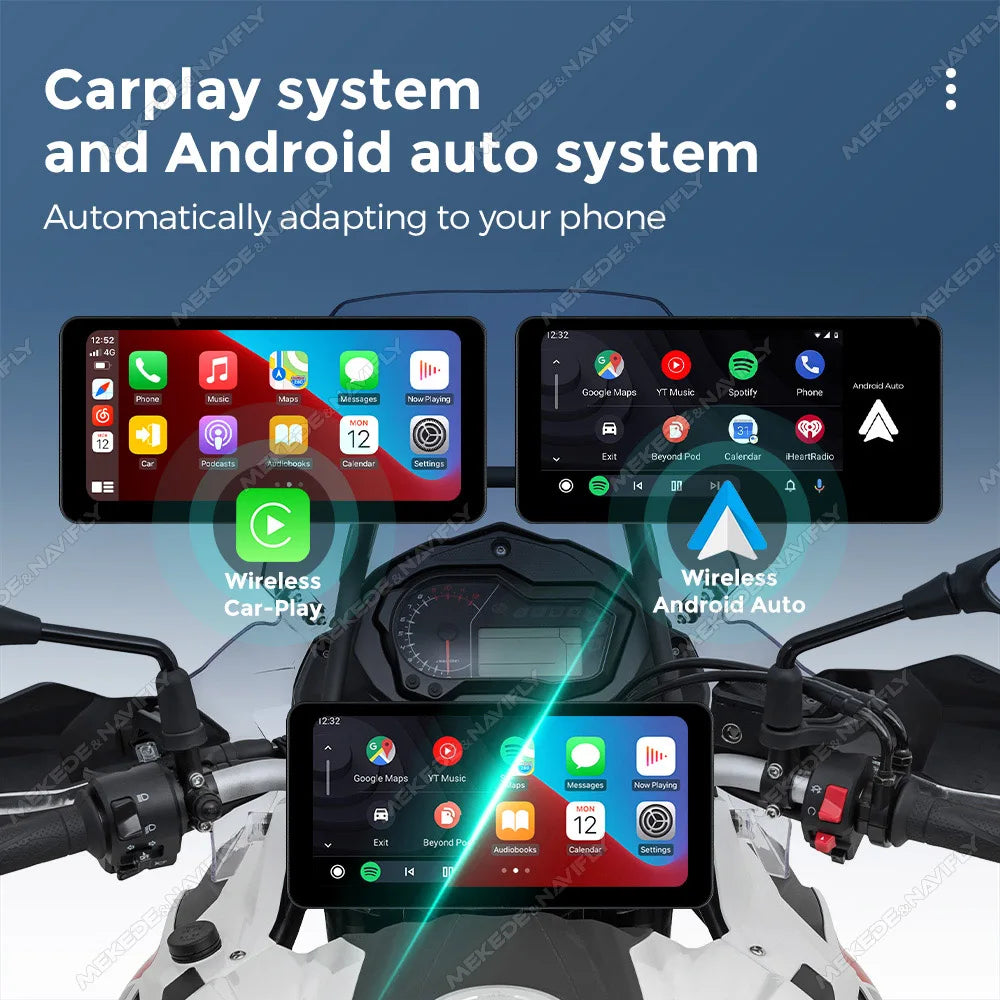 Navifly 6.3 Inch Portable Screen &ndash; Dual Bluetooth Connectivity