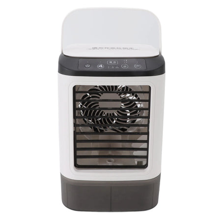 Mini Air Conditioner 12W USB Powered Portable Air Cooler with 900ml Tank for Home and Office
