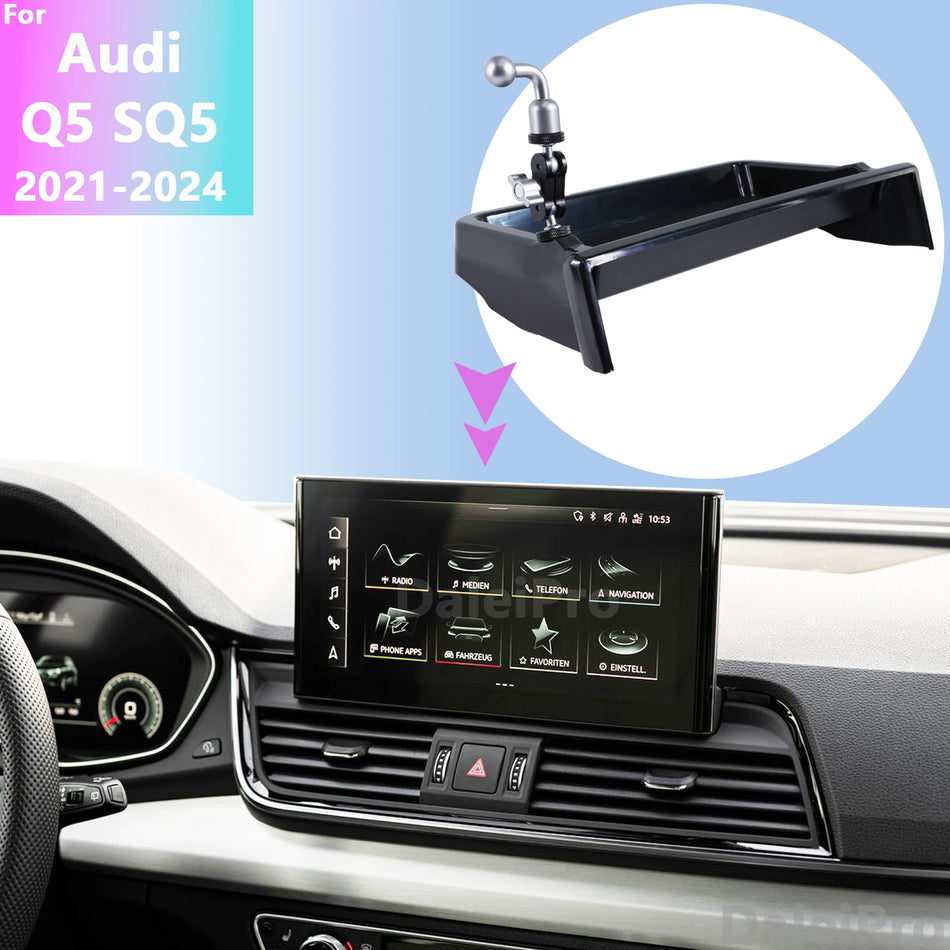 Βάση Στήριξης Τηλεφώνου Αυτοκινήτου Audi Q5 2021 2024 Διπλή Στήριξη Αποθήκευσης