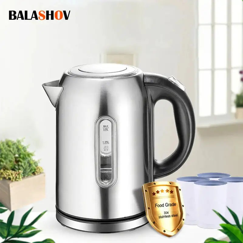 1.7L Stainless Electric Kettle Temperature Control EU Plug