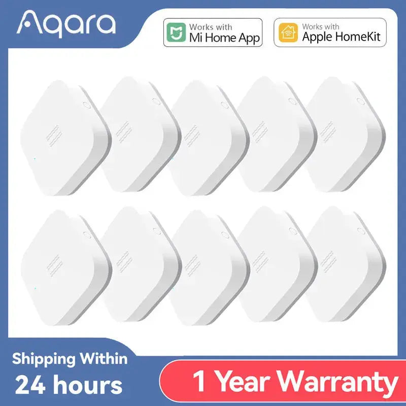 Aqara Smart Vibration Sensor With Built In Gyro And Zigbee Support by InterCyprus Trading Ltd