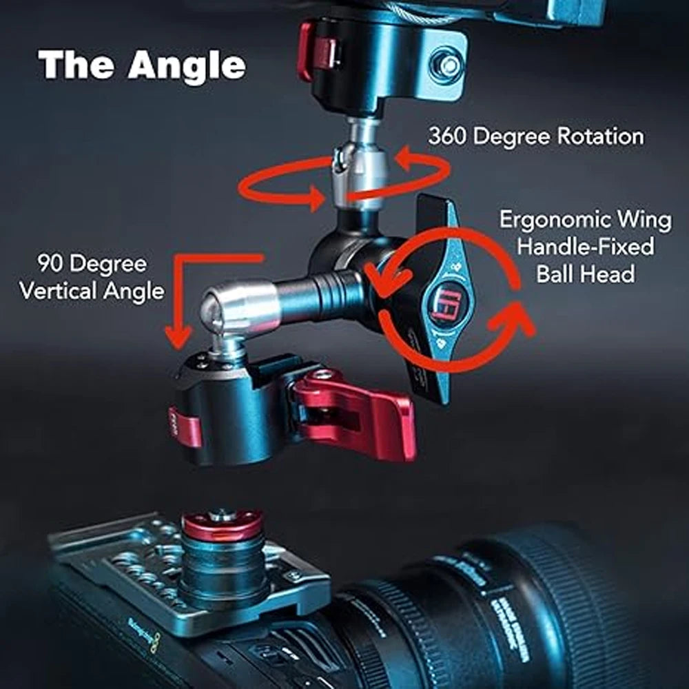 IFOOTAGE Metal Articulating Magic Arm &ndash; Ultra Stable Mount