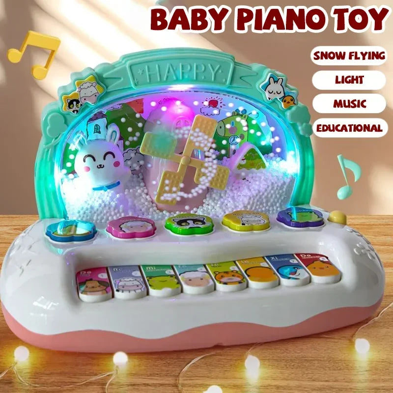 Children's Musical Piano Toy &ndash; Educational and Fun Animal Sounds
