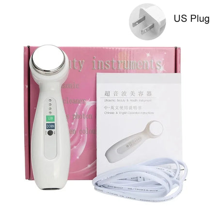 1Mhz Cavitation Ultrasonic Facial Cleaner &ndash; Skin Tightening US Plug-With BOX
