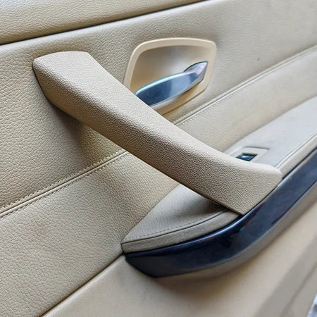 For BMW 3 Series E90 E91 E92 2004-2013 Beige Black LHD RHD Easy Installation Left Right Inner Door Handle Cover ABS by InterCyprus Trading Ltd