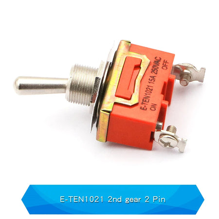 Toggle Switch Rocker Switches E-TEN1021 E-TEN1121 E-TEN1122 E-TEN1221 E-TEN1321 E-TEN1322 &ndash; Self-Locking Waterproof Design 1021