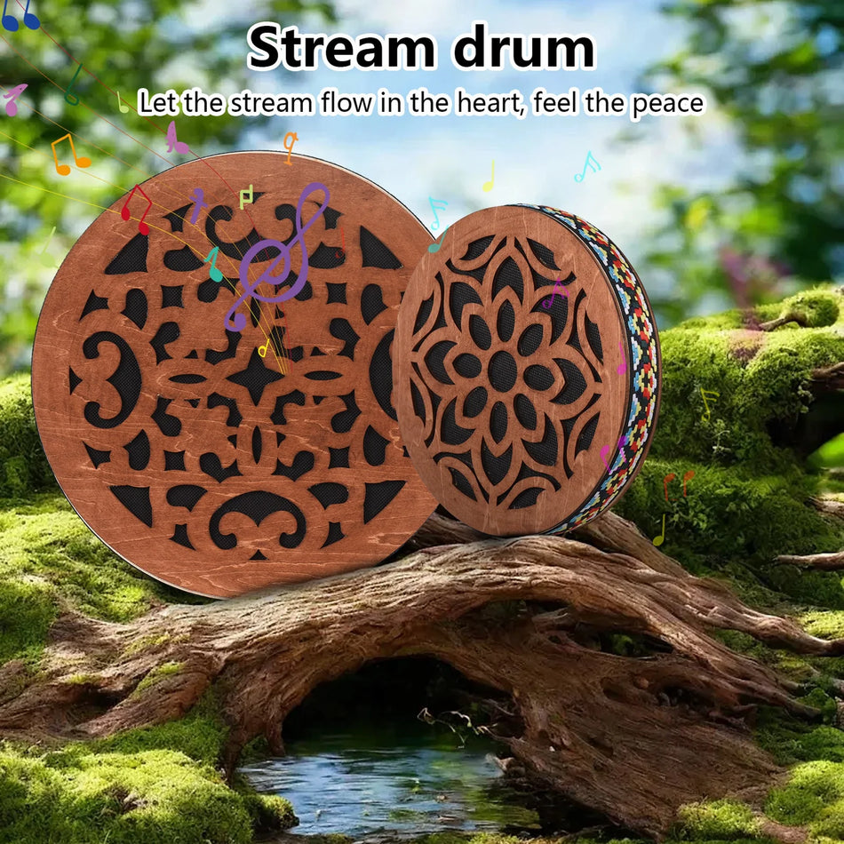 Ocean Drum &ndash; Portable Ethnic Percussion With Water Sound