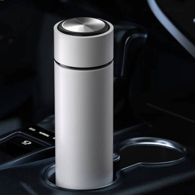 Rostfritt stål smart vattenflaska läckagesäker dubbla väggar 