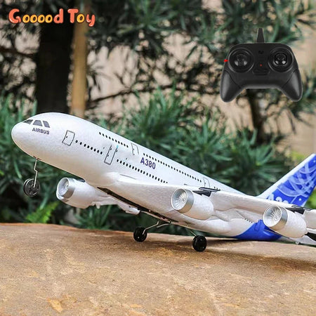 3Ch 2Ch A380 RC Plane Glider &ndash; Easy To Control Foam Aircraft