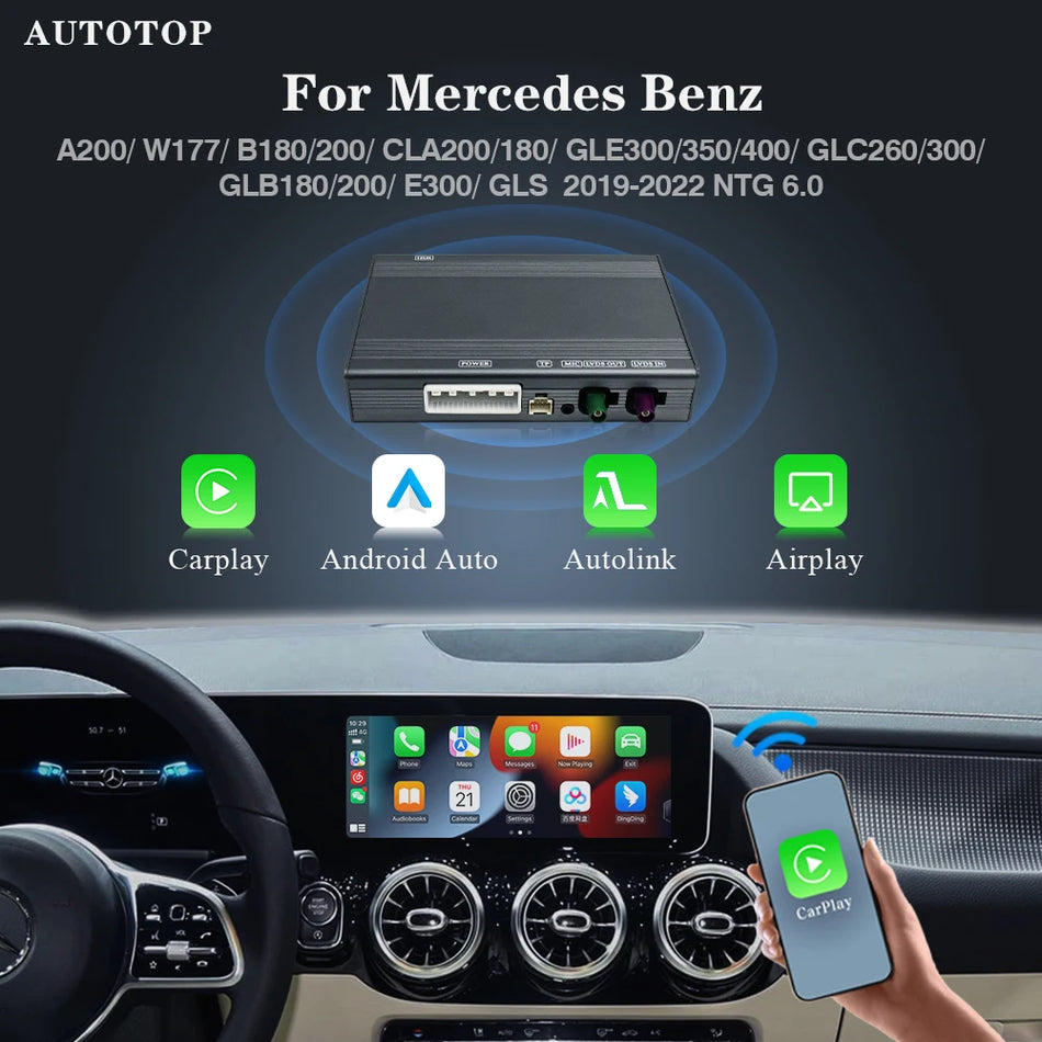 Autotop Dual Touch Android CarPlay Mercedes Benz NTG6 2018