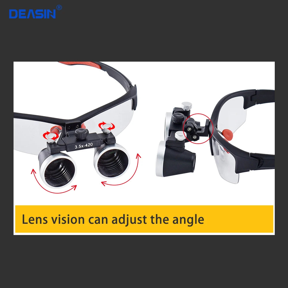 DY-101 Dental Loupe - Dual Magnification 2.5X or 3.5X