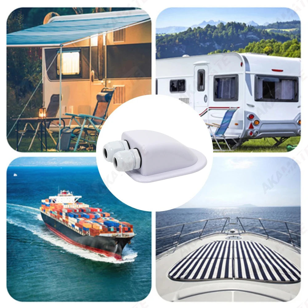 Solar Junction Box RV Waterproof &ndash; IP67 Cable Entry