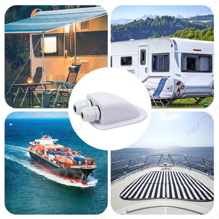 Solar Junction Box RV Waterproof &ndash; IP67 Cable Entry