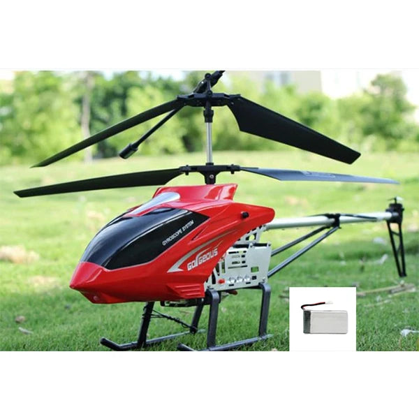 Extra Large Remote Control Helicopter &ndash; 3.5CH Outdoor Adventure Drone Red1