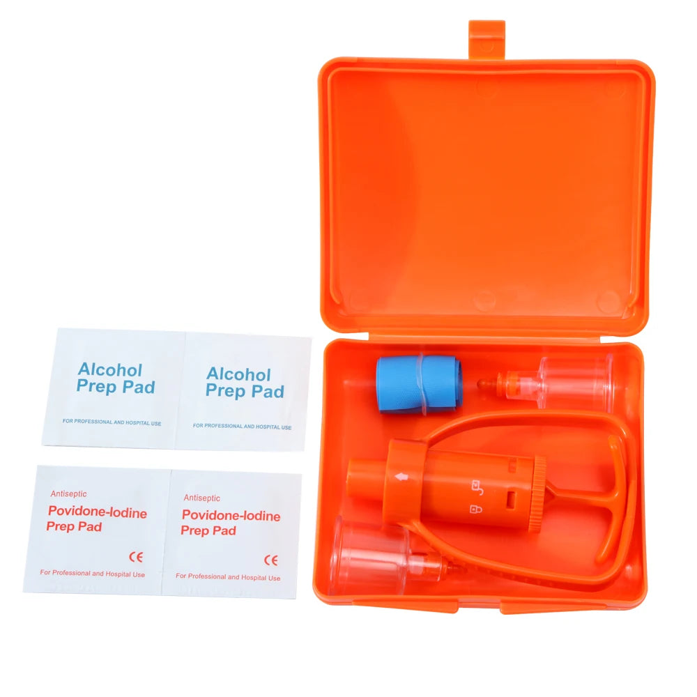 Snake Bite Kit Venom Extractor &ndash; Outdoor First Aid Kit 1PCS