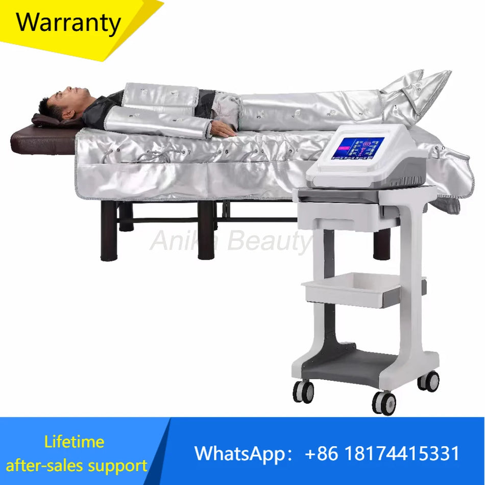 Air Wave Pressoterapie Lymfatická Drainážní Masážní Dečka