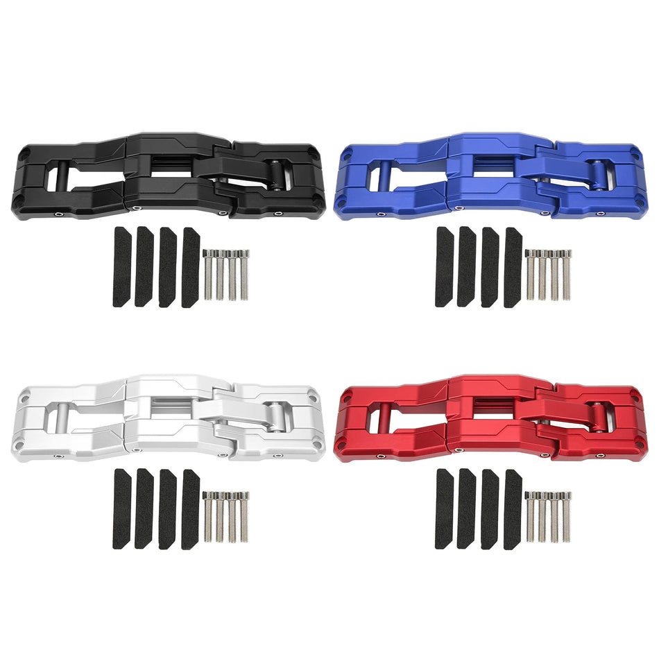 Door Hinge Step Aluminium Foot Pedal Replacement for Jeep Wrangler JK JL JLU 2007 to 2021