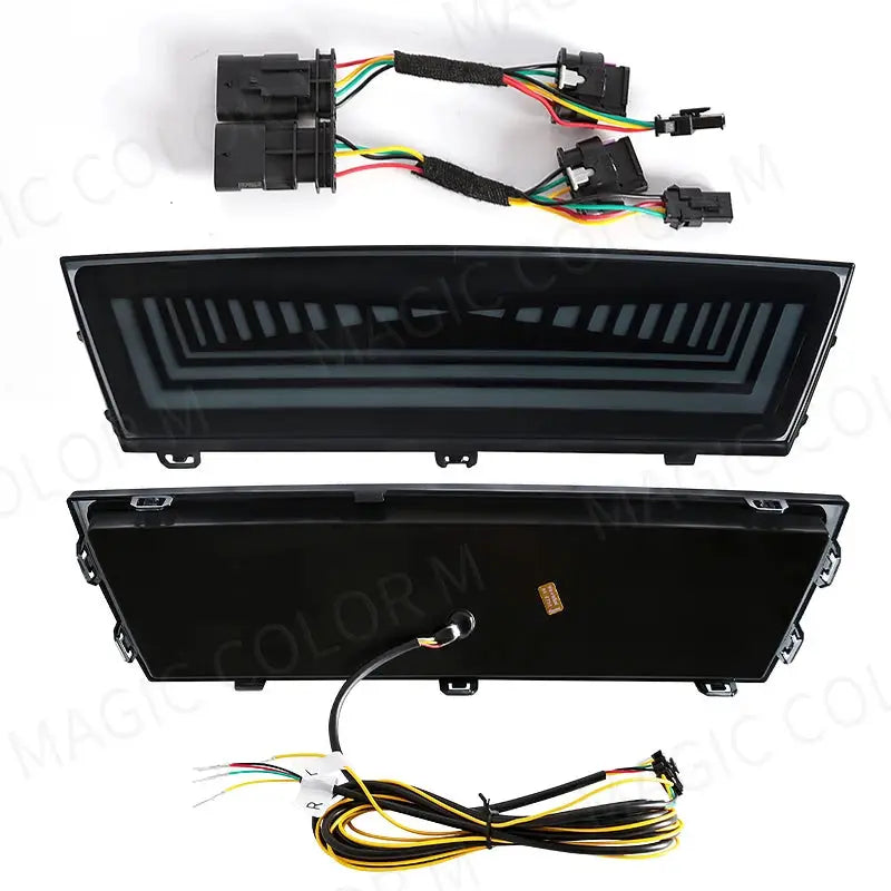For Tesla Model Y 2019 2020 2021 2022 3-in-1 Functions Rear Running Light Brake Dynamic Yellow Turn Signal Lamp LED Pilot Light by InterCyprus Trading Ltd