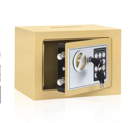 InterCyprus Smart Metal Safe &ndash; Digital Hotel Safe Box Gold