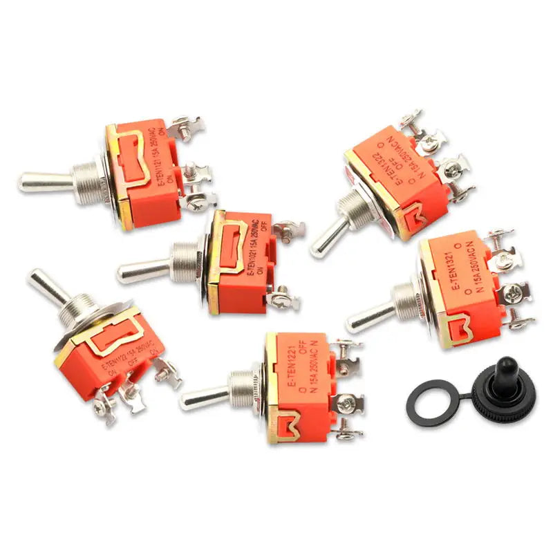 Toggle Switch Rocker Switches E-TEN1021 E-TEN1121 E-TEN1122 E-TEN1221 E-TEN1321 E-TEN1322 &ndash; Self-Locking Waterproof Design