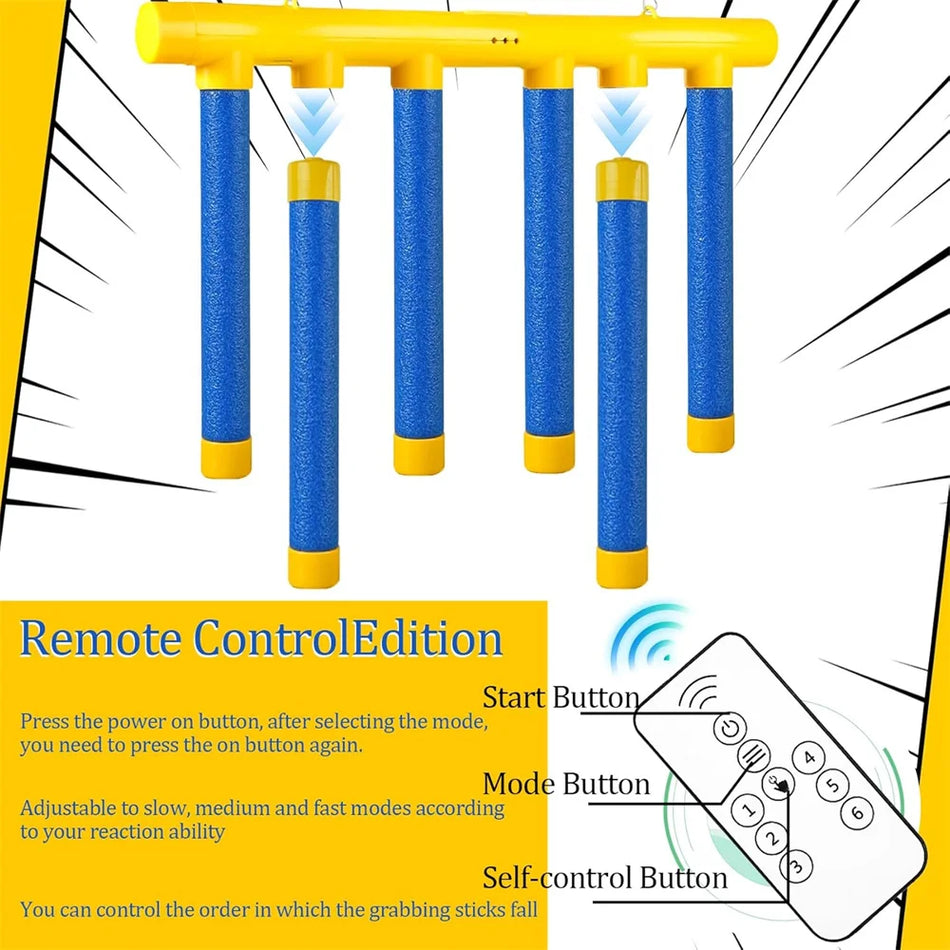 Reflex Drop Sticks 3 Rychlostní Koordinační Hra S Dálkovým Ovladačem