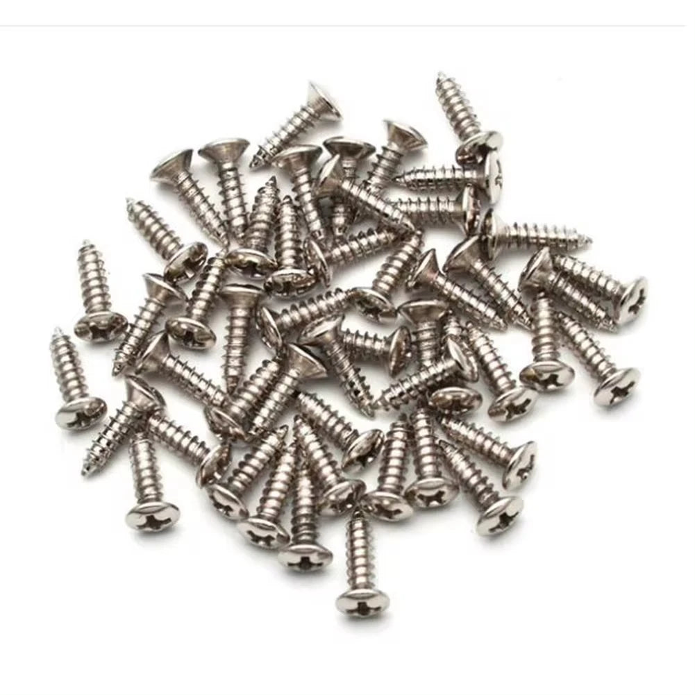 Miwayer Guitar Pickguard Screws 50 Pcs Box &ndash; Heavy Duty Iron