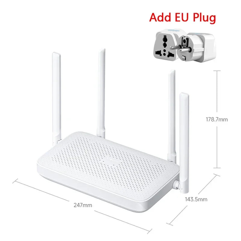 Xiaomi Router AX1500 WiFi 6 &ndash; Dual Band Mesh Networking add EU Plug