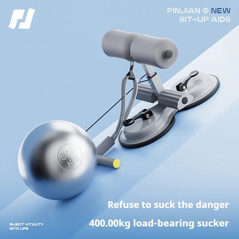 Portable Sit Up Assistant With Tension Rope &ndash; Core Trainer